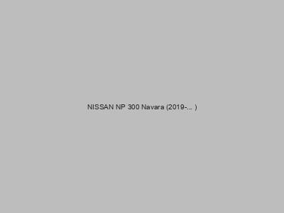 Enganches económicos para NISSAN NP 300 Navara (2019-... )
